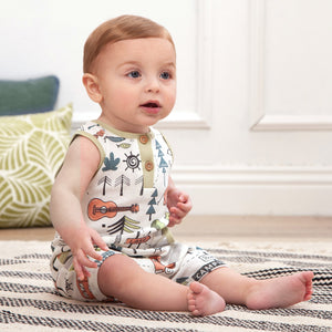 Baby boy sale sleeveless romper